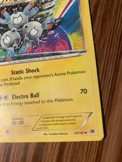 Magneton #53/162 XY: Uncommon - Pokemon Card. TCG Tomokazu 2015 - Image 4