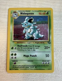 Nidoqueen 7/64 Holo 1999 Pokemon Rare Vintage - Image 1