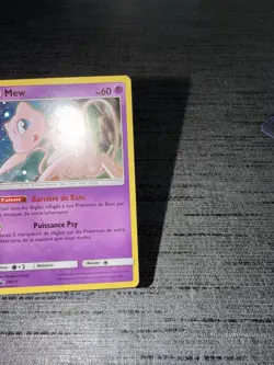 Carte Pokemon Mew Holo SM215 Promo Soleil Et Lune Francais Occasion - Image 5