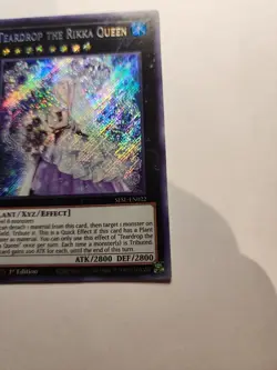 Teardrop The Rikka Queen SESL-EN022 1st Edition Secret Rare Yugioh NM - Image 5