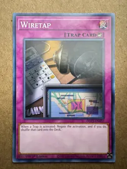 Wiretap DLCS-EN037 1st Edition Yugioh - Image 1