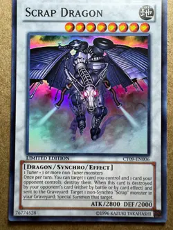 Scrap Dragon CT09-EN006 2012 Collectors Tin Limited Edition Yugioh - Image 1