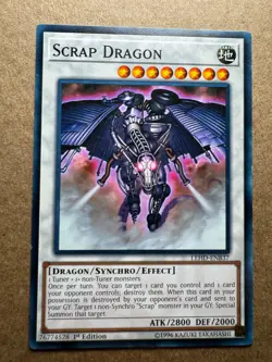Scrap Dragon LEHD-ENB37 Legendary Hero Decks 1st Edition Yugioh - Image 1