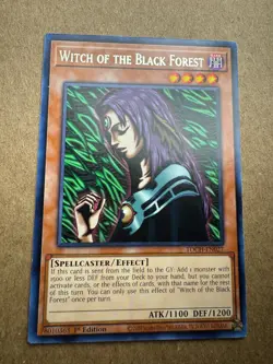 Yu-Gi-Oh! TCG Effect Witch of the Black Forest TOCH-EN027 Yugioh - Image 1