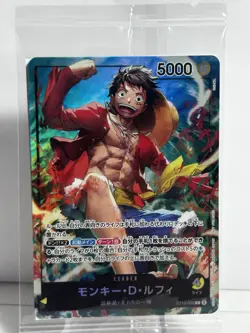 Japanese Monkey D Luffy ST13-003 Leader Parall Premium Card One Piece Card Game - Image 1