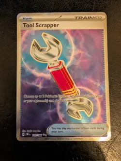 Pokemon TCG Tool Scrapper 115/086 Chaos Rising Full Art Ultra Rare - Image 1