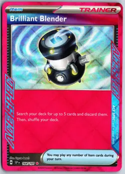 Brilliant Blender 164/191 ACE SPEC Rare Surging Sparks Pokemon NM - Image 1