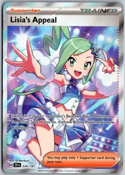 Lisia's Appeal 234/191 Ultra Rare Surging Sparks Pokemon NM - Image 1