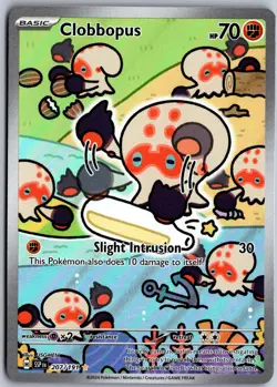 Clobbopus 207/191 Illustration Rare Surging Sparks Pokemon NM - Image 1