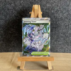 Pokemon TCG Jamming Tower 261/217 | Full Art Holo Rare Ascended Heroes | NM/M - Image 1