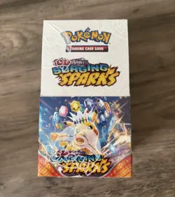 Pokemon TCG Scarlet & Violet—Surging Sparks Half Booster Box Sealed - Image 1