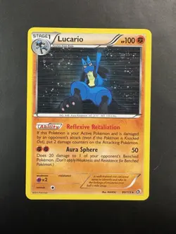 Lucario Legendary Treasures Holo Rare 80 - Image 1