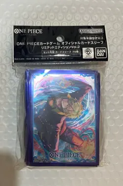 ONE PIECE Card Game Limited Card Sleeves Sanji 70Pcs. New Japan - Image 1