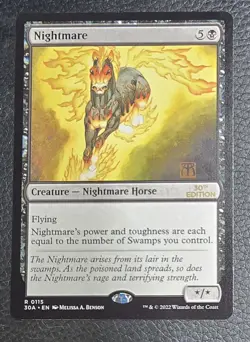 Nightmare 30th Anniversary Edition Regular MTG NM Magic Card - Image 1