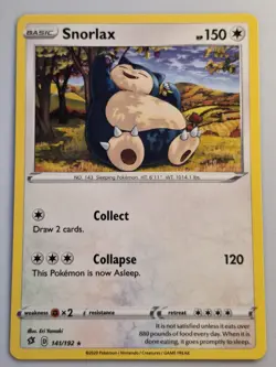 Snorlax - (Cosmos Holo) 141/192 Pokemon Miscellaneous Cards & Products Holo - NM - Image 1