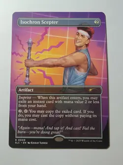 Isochron Scepter, NON-FOIL - Secret Lair Encyclopedia of Magic A-Z MTG NM Card - Image 1