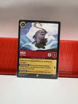 Disney Lorcana Maui Half-Shark Legendary Card 124/204 Azurite Sea Non-Foil - Image 1