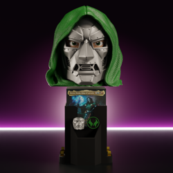 Doctor Doom MTG Deck Box – Holds 100 Sleeved Cards, Commander Compatible - Image 5