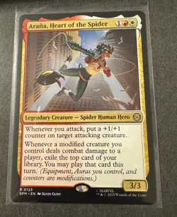 Arana, Heart of the Spider - Marvel's Spider-Man - Rare - NM (see pics) MTG - Image 1