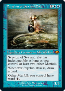 1x Svyelun of Sea and Sky - Foil - Retro Frame MTG - Modern Horizons 2 - NM-Mint - Image 1