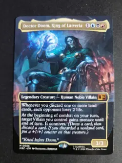 Doctor Doom, King of Latveria (Borderless) Rare Marvel Super Heroes Commander - Image 1