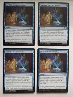4x An Offer You Can't Refuse - Streets of New Capenna - Near Mint - MTG - Image 1