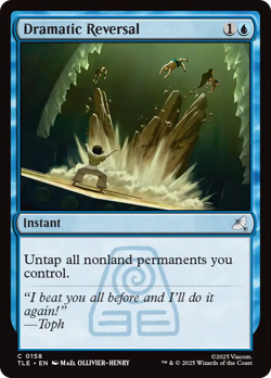 Dramatic Reversal (FOIL) x1 - MTG Avatar: The Last Airbender Eternal TLE #158 - Image 1