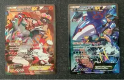 Team Magma's Groudon 015/034 Team Aqua's Kyogre 006/034 EX CP1 Pokemon Card 113 - Image 1