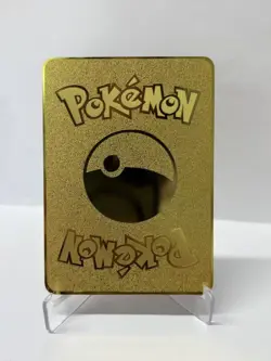 MewtwoEX HP170 164/162 Gold Metal Pokemon Card-Collectible Gift Display - Image 2
