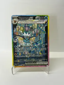 Vaporeonex HP280 Gold Metal Pokemon Card-Collectible Gift Display - Image 4