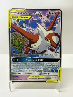 Latias&EspeonGX HP270 Gold Metal Pokemon Card-Collectible Gift Display - Image 4