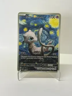 Mew With TheScary Night HP100 Gold Metal Pokemon Card-Collectible Gift Display - Image 4