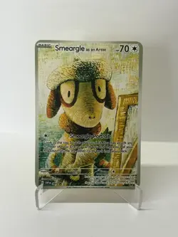 Smeargle as an Arust HP70 Gold Metal Pokemon Card-Collectible Gift Display - Image 4
