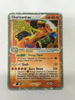 Charizardex 160HP Gold Metal Pokemon Card-Collectible Gift Display - Image 1