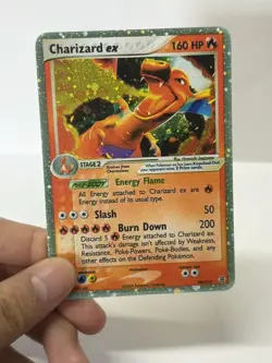 Charizardex 160HP Gold Metal Pokemon Card-Collectible Gift Display - Image 3