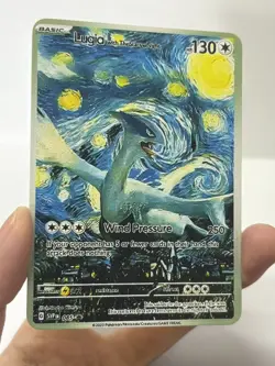 Lugia With TheScary Night HP130 Gold Metal Pokemon Card-Collectible Gift Display - Image 3