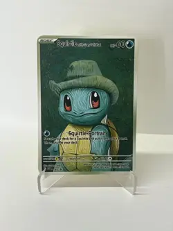 Squirtle with GreyFeltHat HP60 Gold Metal Pokemon Card-Collectible Gift Display - Image 4