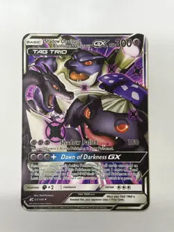 Shadow charizard Blastoise&iVenusaur GX HP300 Gold Metal Pokemon Card Gift - Image 1