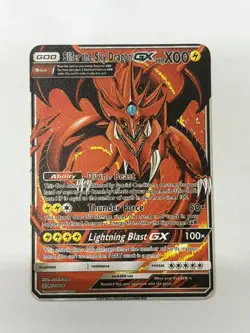 Slifer the Sky DragonGX HPX00 Gold Metal Pokemon Card-Collectible Gift Display - Image 1