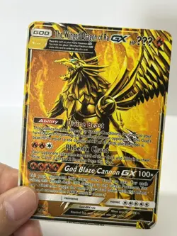 The WingedDragon of RaGX HPUUU Gold Metal Pokemon Card-Collectible Gift Display - Image 3