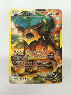 Volcanion HP130 Gold Metal Pokemon Card-Collectible Gift Display - Image 4