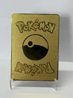 MCharizardGX HP300 Gold Metal Pokemon Card-Collectible Gift Display - Image 2