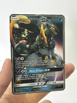shadow MewtwoGX HP300 Gold Metal Pokemon Card-Collectible Gift Display - Image 3