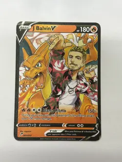 JBalvinV HP180 Gold Metal Pokemon Card-Collectible Gift Display - Image 1
