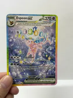Espeonex HP270 Gold Metal Pokemon Card-Collectible Gift Display - Image 3