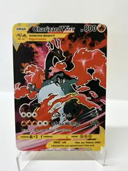 CharizardVMAX HP800 Gold Metal Pokemon Card-Collectible Gift Display - Image 4