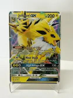 JolteonGX HP200 Gold Metal Pokemon Card-Collectible Gift Display - Image 4