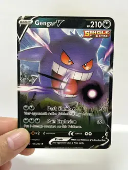 GengarV HP210 Gold Metal Pokemon Card-Collectible Gift Display - Image 3