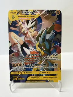 LurearioVMAX PS10000 Gold Metal Pokemon Card-Collectible Gift Display - Image 4