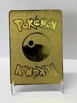 IncineroarGX HP250 147/145 Gold Metal Pokemon Card-Collectible Gift Display - Image 2